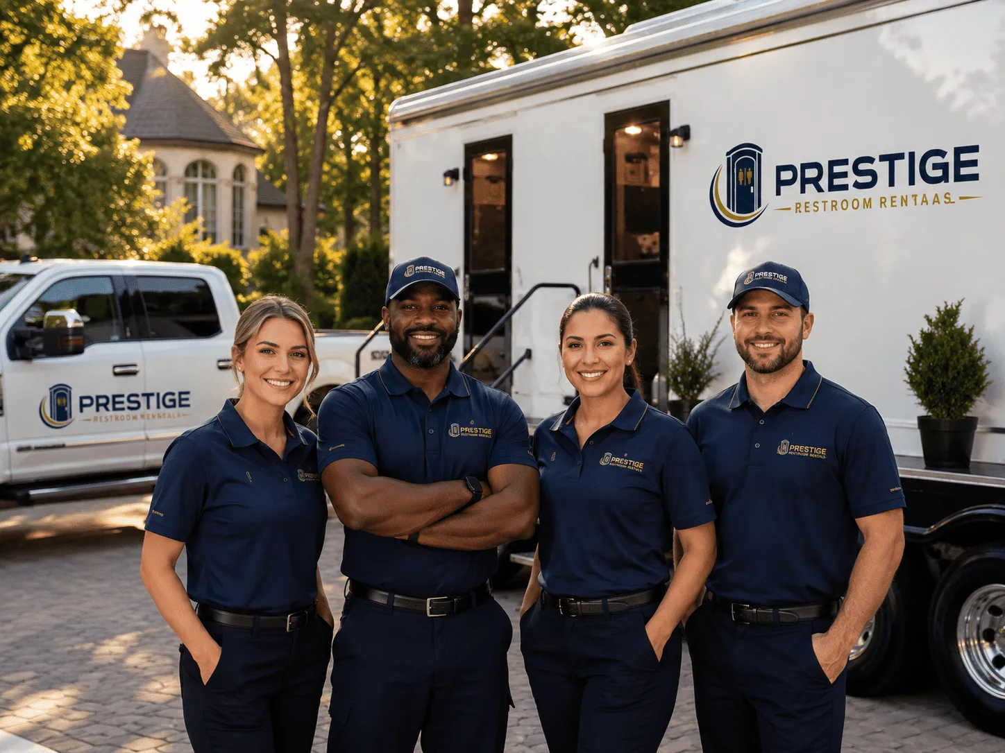 Trusted Luxury Portable Restrooms company in Mereta, TX